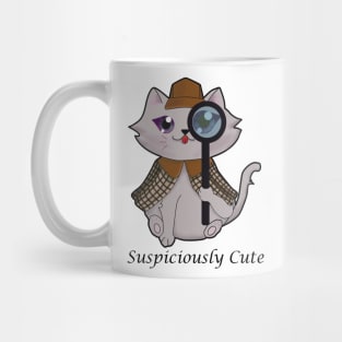 detective cat Mug